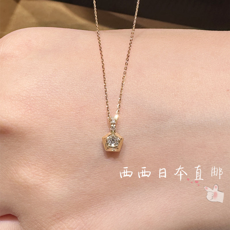 Festaria K18YG “Wish upon a star®” ダイヤモンド ネックレス