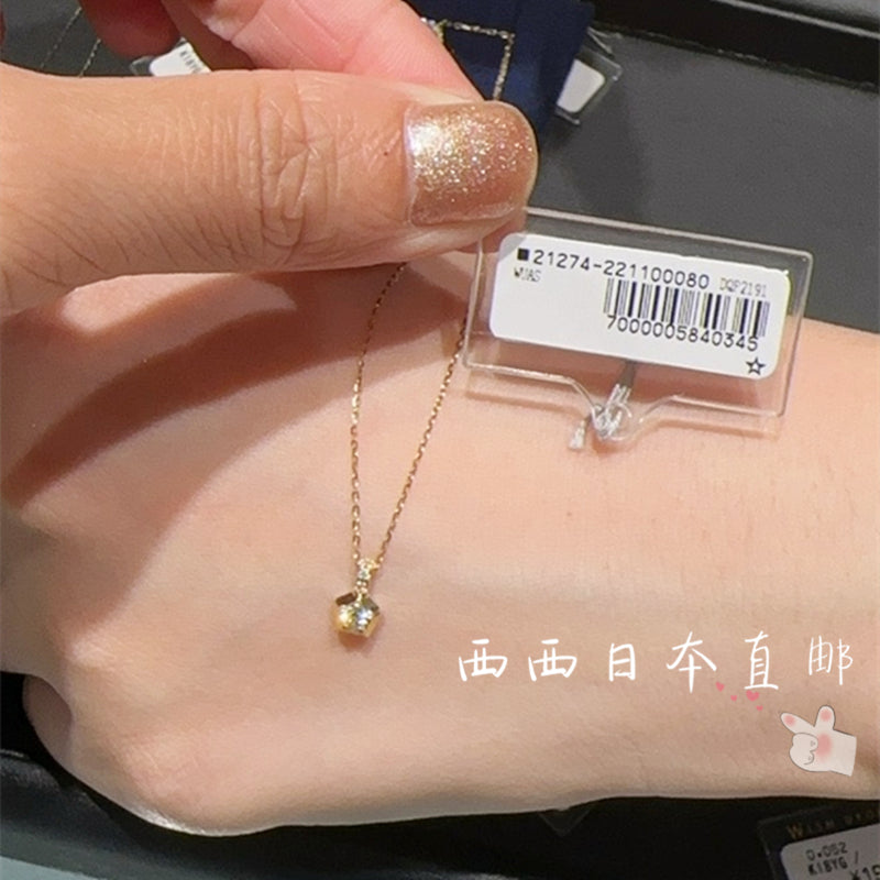 Festaria K18YG “Wish upon a star®” ダイヤモンド ネックレス