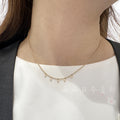 Star Jewelry K10 Necklace DIAMOND BALL CHAIN NECKLACE
